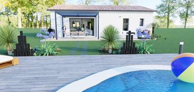 Terrain et maison à Orgnac-l'Aven en Ardèche (07) de 90 m² à vendre au prix de 226000€ - 2