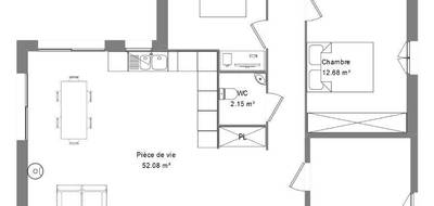 Terrain et maison à Savonnières en Indre-et-Loire (37) de 100 m² à vendre au prix de 365000€ - 4