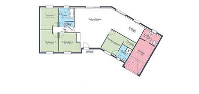 Terrain et maison à La Chapelle-Taillefert en Creuse (23) de 88 m² à vendre au prix de 211235€ - 4