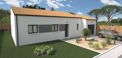 Terrain et maison à Saint-Denis-la-Chevasse en Vendée (85) de 70 m² à vendre au prix de 202300€ - 3