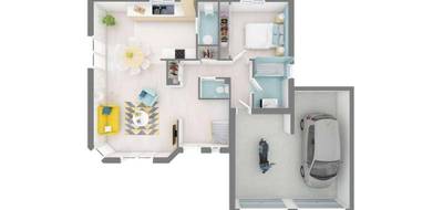 Terrain et maison à Le Pasquier en Jura (39) de 102 m² à vendre au prix de 248320€ - 3