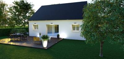 Terrain et maison à La Croix-en-Touraine en Indre-et-Loire (37) de 80 m² à vendre au prix de 201000€ - 3