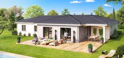 Terrain et maison à Simandres en Rhône (69) de 114 m² à vendre au prix de 420000€ - 1