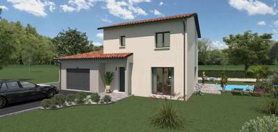 Terrain et maison à Dompierre-sur-Chalaronne en Ain (01) de 112 m² à vendre au prix de 312700€ - 1
