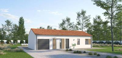Terrain et maison à Montpon-Ménestérol en Dordogne (24) de 90 m² à vendre au prix de 189820€ - 3