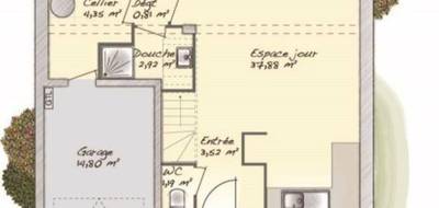 Terrain et maison à Montainville en Yvelines (78) de 128 m² à vendre au prix de 434400€ - 4