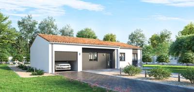 Terrain et maison à Champagné-les-Marais en Vendée (85) de 68 m² à vendre au prix de 180574€ - 1