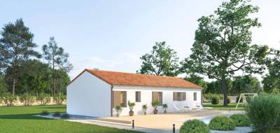 Terrain et maison à Lagorce en Gironde (33) de 80 m² à vendre au prix de 166130€ - 2