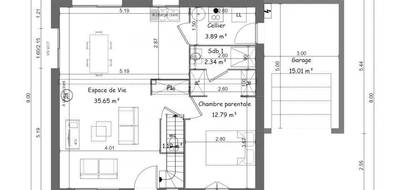 Terrain et maison à Bayeux en Calvados (14) de 110 m² à vendre au prix de 228000€ - 2