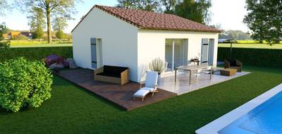 Terrain et maison à Saint-Christol en Vaucluse (84) de 73 m² à vendre au prix de 232000€ - 1