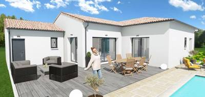 Terrain et maison à Chomérac en Ardèche (07) de 106 m² à vendre au prix de 322563€ - 2