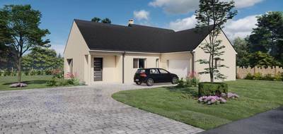 Terrain et maison à Morannes sur Sarthe-Daumeray en Maine-et-Loire (49) de 100 m² à vendre au prix de 219850€ - 1