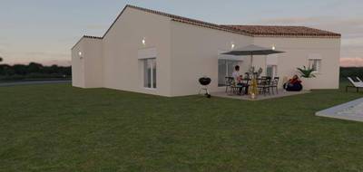 Terrain et maison à Saint-Sernin en Ardèche (07) de 106 m² à vendre au prix de 279000€ - 2