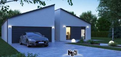 Terrain et maison à Verny en Moselle (57) de 130 m² à vendre au prix de 389000€ - 1