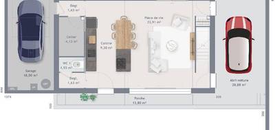 Terrain et maison à Menneval en Eure (27) de 120 m² à vendre au prix de 426053€ - 4