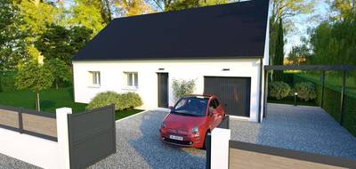 Terrain et maison à Druye en Indre-et-Loire (37) de 80 m² à vendre au prix de 265500€ - 1