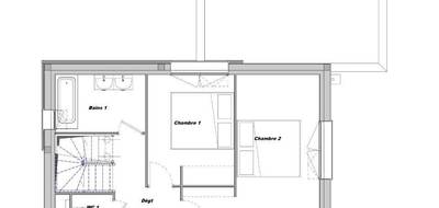 Terrain et maison à Oulins en Eure-et-Loir (28) de 80 m² à vendre au prix de 224170€ - 4
