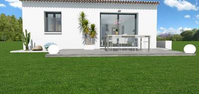 Terrain et maison à Puygiron en Drôme (26) de 60 m² à vendre au prix de 212500€ - 1