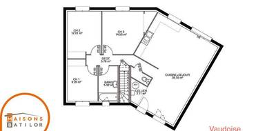 Terrain et maison à Plancher-Bas en Haute-Saône (70) de 93 m² à vendre au prix de 348840€ - 4
