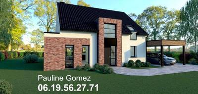 Terrain et maison à Vitry-en-Artois en Pas-de-Calais (62) de 140 m² à vendre au prix de 329900€ - 1