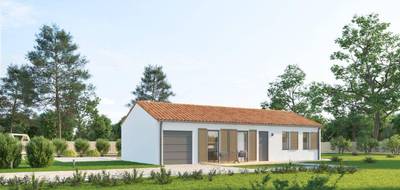 Terrain et maison à Saint-Léon-sur-l'Isle en Dordogne (24) de 70 m² à vendre au prix de 150480€ - 1