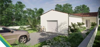 Terrain et maison à Saint-Germain-de-Montbron en Charente (16) de 110 m² à vendre au prix de 268500€ - 2