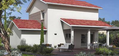 Terrain et maison à Charnay-lès-Mâcon en Saône-et-Loire (71) de 85 m² à vendre au prix de 276500€ - 1