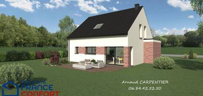 Terrain et maison à Aix-Noulette en Pas-de-Calais (62) de 145 m² à vendre au prix de 286073€ - 1