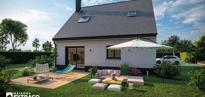 Terrain et maison à Bennecourt en Yvelines (78) de 85 m² à vendre au prix de 255700€ - 2