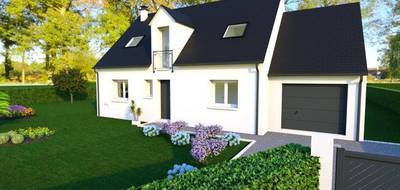 Terrain et maison à Gonneville-sur-Honfleur en Calvados (14) de 110 m² à vendre au prix de 379000€ - 1
