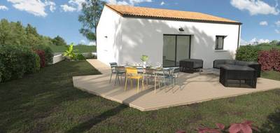 Terrain et maison à Saint-Jean-de-Monts en Vendée (85) de 70 m² à vendre au prix de 202600€ - 2