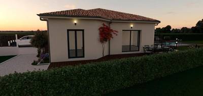 Terrain et maison à Guéreins en Ain (01) de 90 m² à vendre au prix de 282280€ - 4