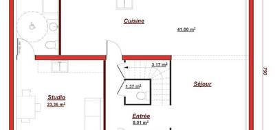 Terrain et maison à Valmondois en Val-d'Oise (95) de 150 m² à vendre au prix de 545000€ - 4