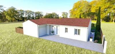 Terrain et maison à Saint-Christoly-de-Blaye en Gironde (33) de 85 m² à vendre au prix de 203000€ - 3