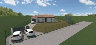 Terrain et maison à Orgnac-l'Aven en Ardèche (07) de 95 m² à vendre au prix de 284500€ - 2