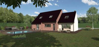 Terrain et maison à Tergnier en Aisne (02) de 165 m² à vendre au prix de 376100€ - 2