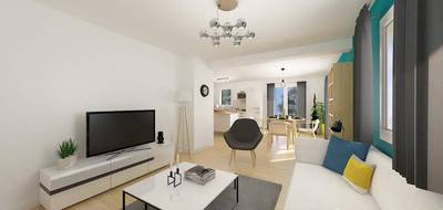 Terrain et maison à Montanay en Rhône (69) de 91 m² à vendre au prix de 360000€ - 3