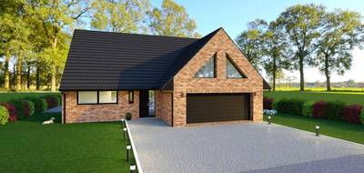 Terrain et maison à Nomain en Nord (59) de 170 m² à vendre au prix de 476800€ - 1
