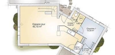 Terrain et maison à Roujan en Hérault (34) de 100 m² à vendre au prix de 332000€ - 4