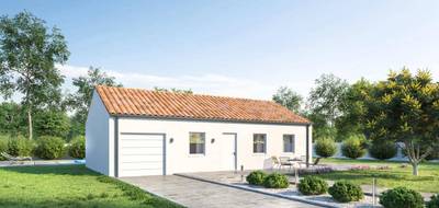 Terrain et maison à L'Île-d'Olonne en Vendée (85) de 78 m² à vendre au prix de 283957€ - 1