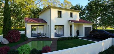 Terrain et maison à Villars-les-Dombes en Ain (01) de 104 m² à vendre au prix de 334968€ - 1