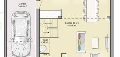 Terrain et maison à Gennevilliers en Hauts-de-Seine (92) de 91 m² à vendre au prix de 890000€ - 4