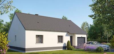 Terrain et maison à Terres de Bord en Eure (27) de 74 m² à vendre au prix de 204800€ - 1