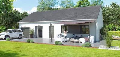 Terrain et maison à Saint-Jean-aux-Amognes en Nièvre (58) de 89 m² à vendre au prix de 183400€ - 1