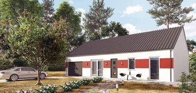 Terrain et maison à Saint-Julien-sur-Veyle en Ain (01) de 80 m² à vendre au prix de 225910€ - 3