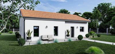 Terrain et maison à Paray-le-Monial en Saône-et-Loire (71) de 100 m² à vendre au prix de 203340€ - 2