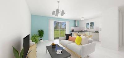Terrain et maison à Saint-Cyr-sur-Menthon en Ain (01) de 80 m² à vendre au prix de 235500€ - 3