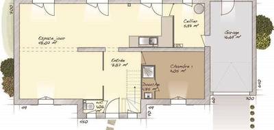 Terrain et maison à Flancourt-Crescy-en-Roumois en Eure (27) de 125 m² à vendre au prix de 321400€ - 4