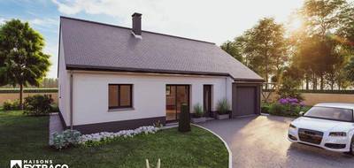 Terrain et maison à Rouvres en Eure-et-Loir (28) de 80 m² à vendre au prix de 264320€ - 1