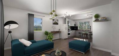 Terrain et maison à Salins-les-Bains en Jura (39) de 85 m² à vendre au prix de 184100€ - 3